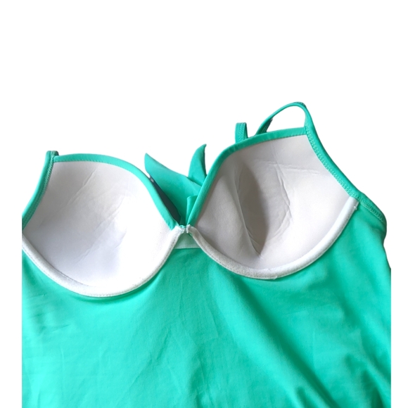 Swimming Clear Green Top Size 10 - Picture 7 of 11